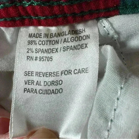 Iron Co. Christmas Holiday Jogger Pants Men’s Large Tapered - Picture 14 of 15